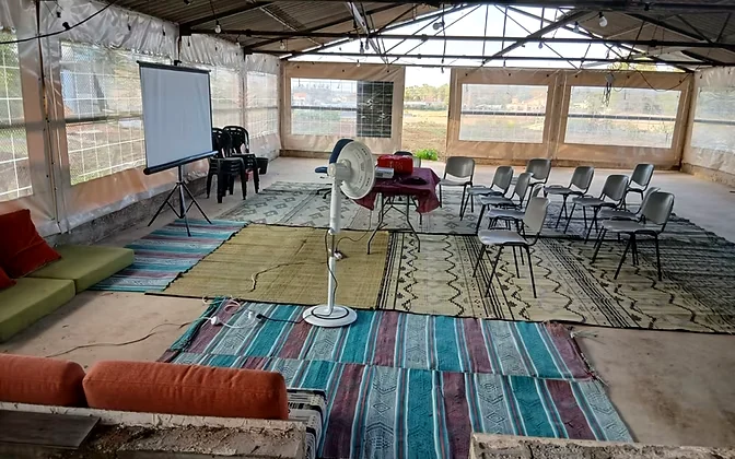 Hands-on learning in the field at the biodynamic farm
